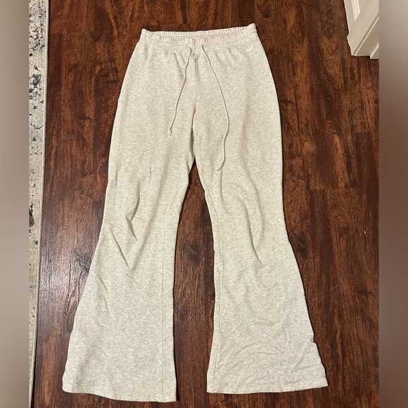 Light Grey Bootcut Sweat Pant M Hollister - Picture 1 of 2